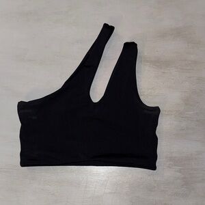 FIVE the Label one shoulder sports bra